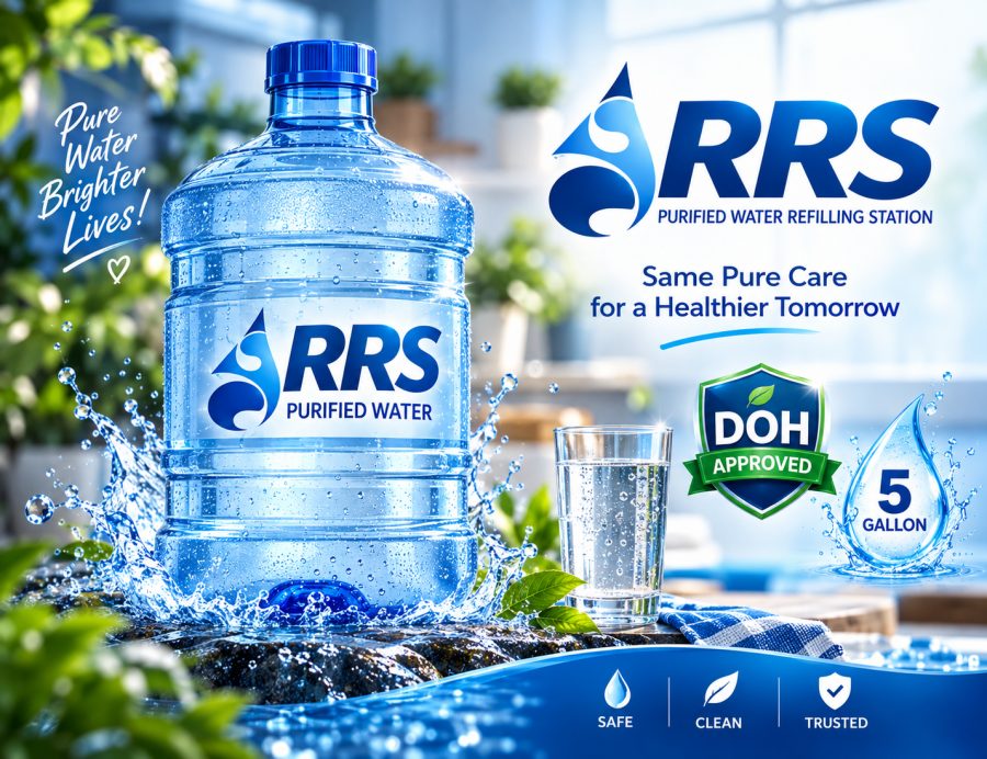 Round Container Water Refill